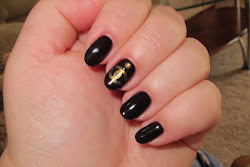 chanel design nail art 2