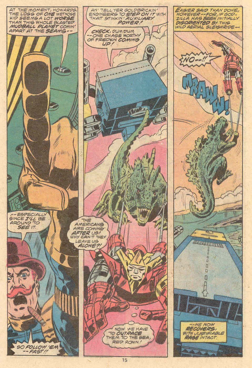 Read online Godzilla (1977) comic -  Issue #8 - 10