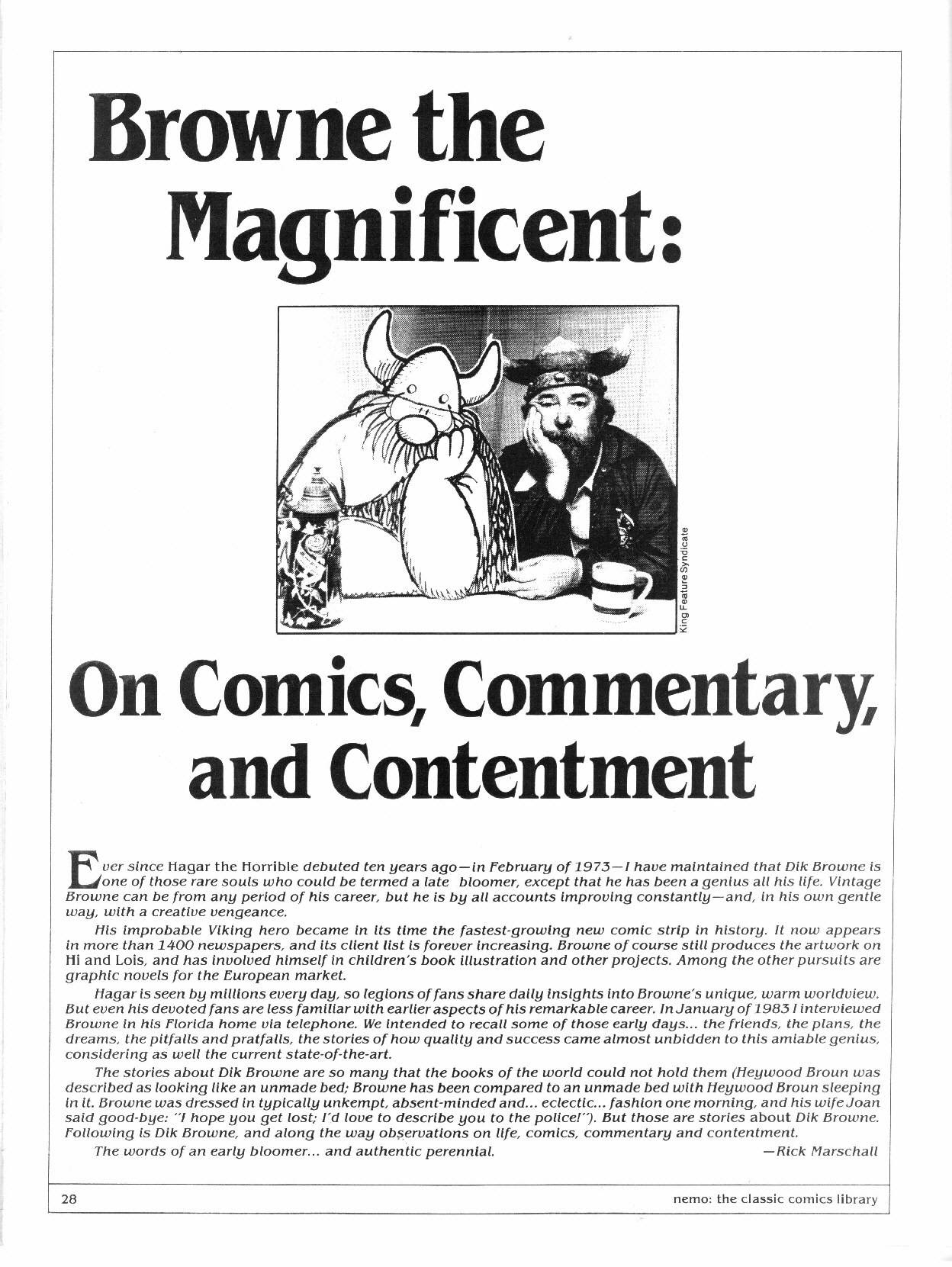 Read online Nemo: The Classic Comics Library comic -  Issue #1 - 28