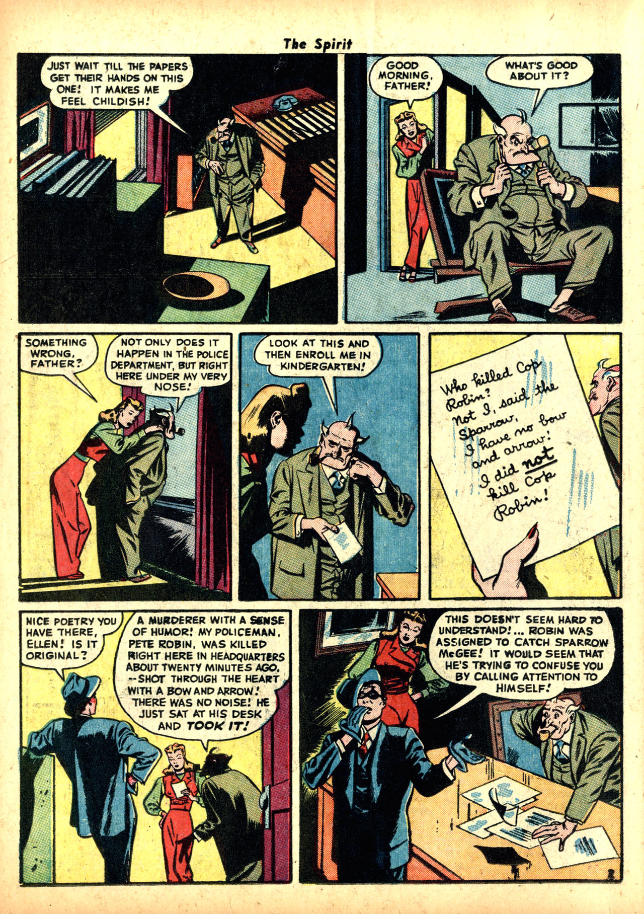 Read online The Spirit (1944) comic -  Issue #5 - 20