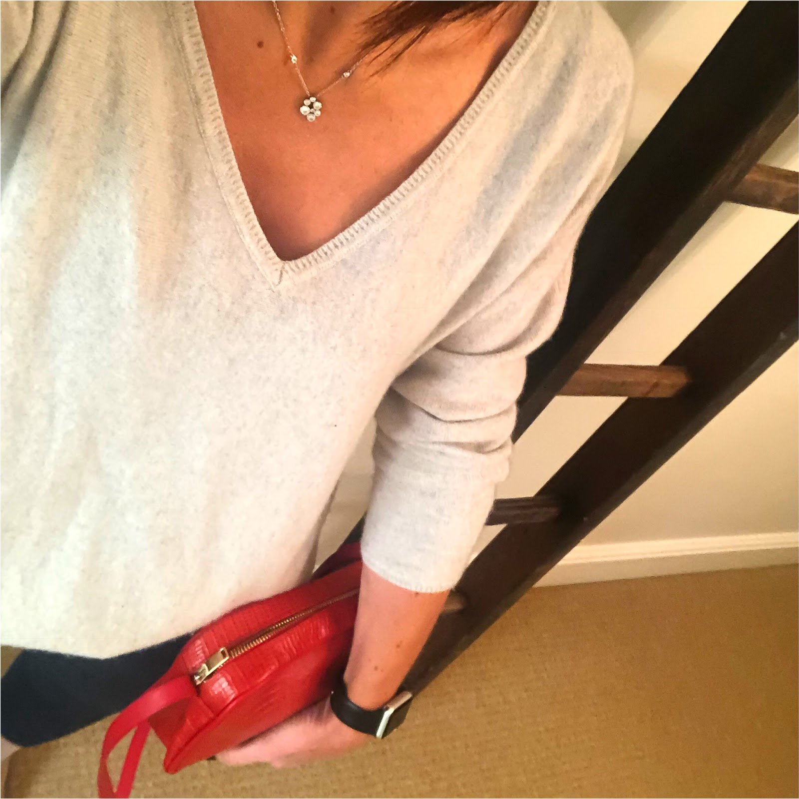my midlife fashion, boden relaxed fit cashmere v neck jumper, hawes and curtis navy madison fedora hat, uterque mock croc crossbody bag, zara cropped military trousers, j crew pointed tassel flats