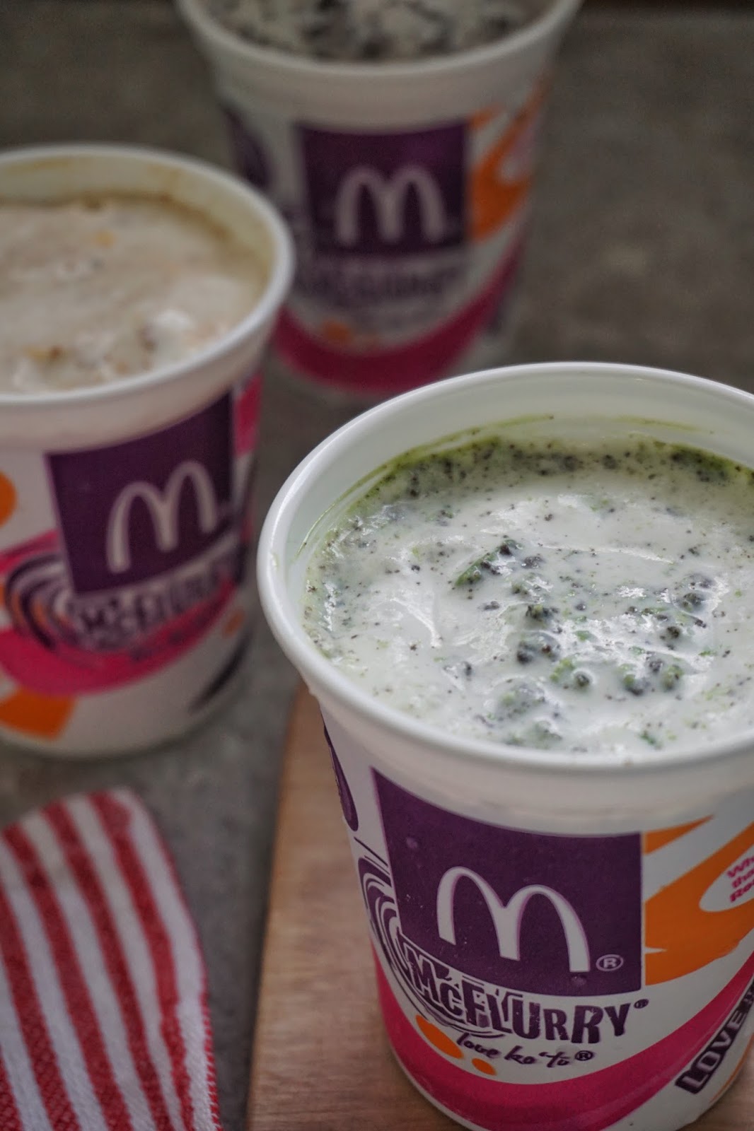 What Mary Loves Holiday Treats New McFlurry Flavors