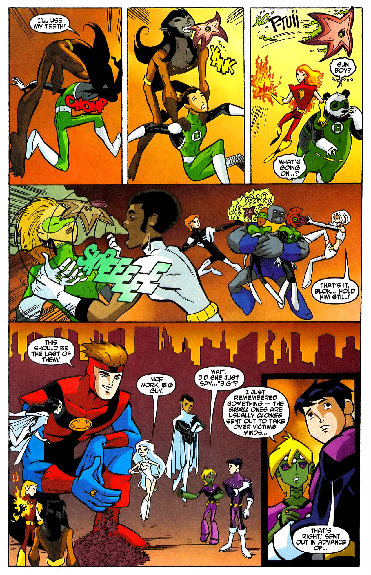 Read online The Legion of Super-Heroes in the 31st Century comic -  Issue #6 - 18