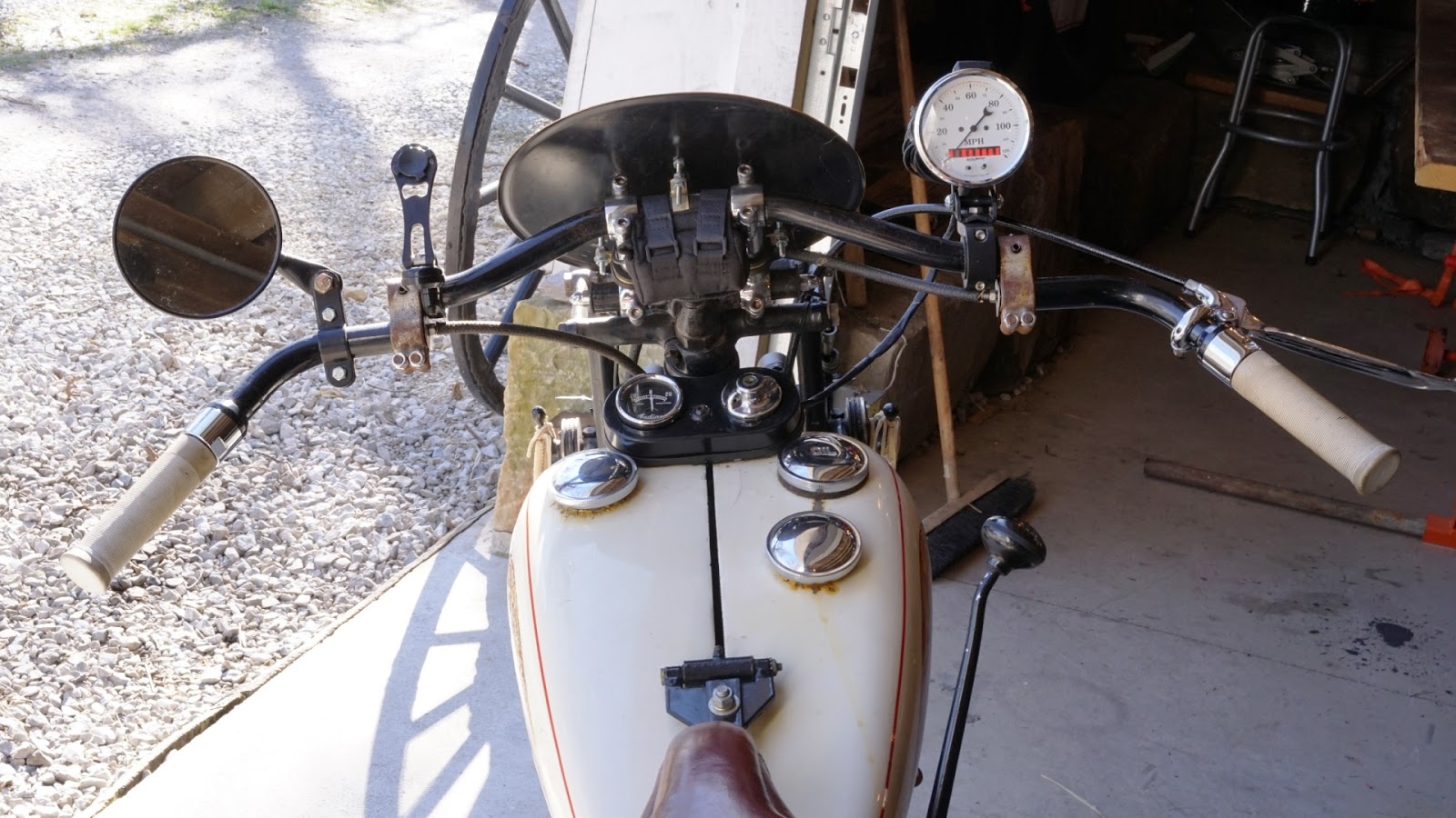 Bob's Indians BUILD A CORBIN "GPS" SPEEDOMETER