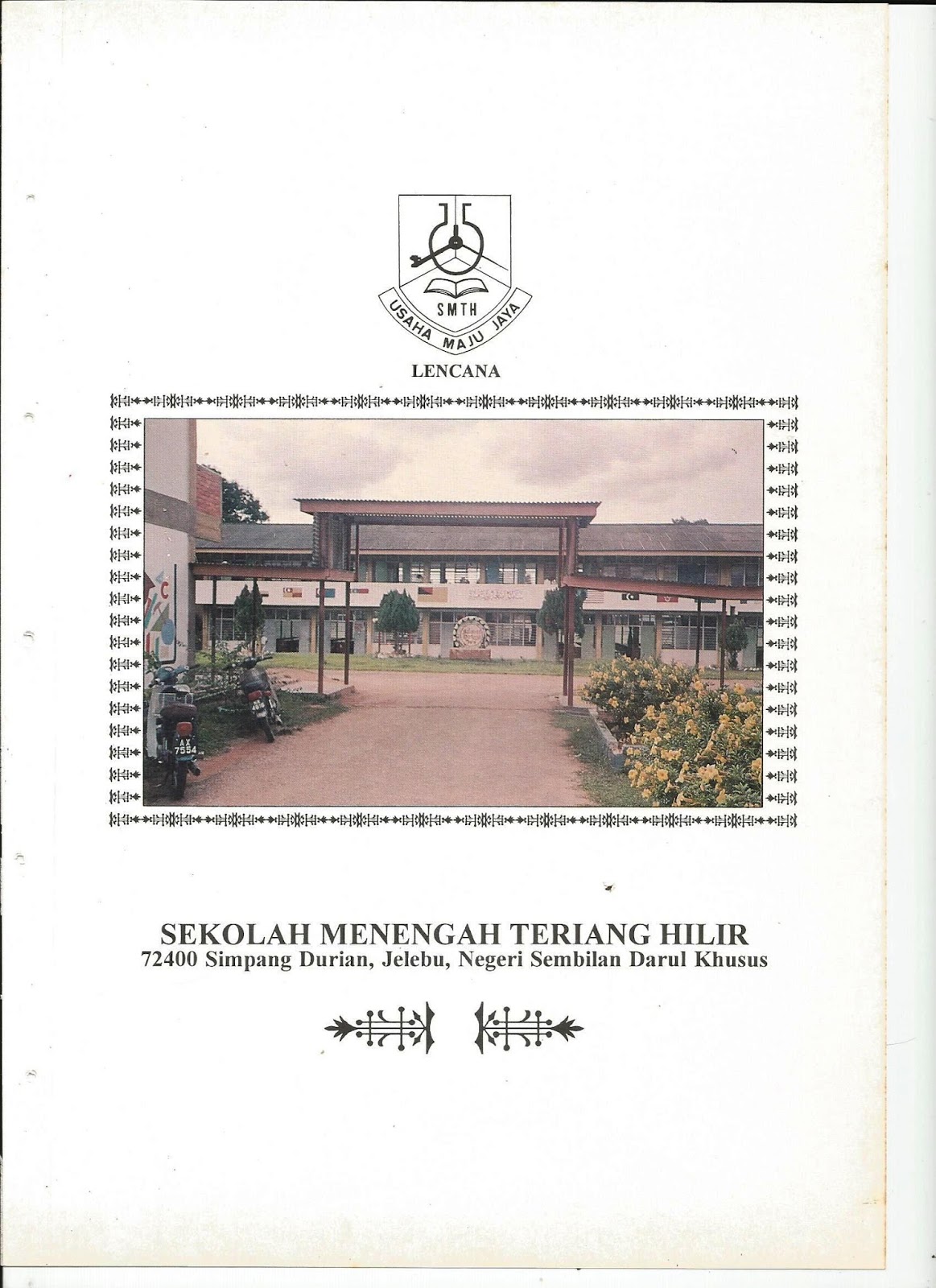 Sejarah Sekolah Menengah Negeri Sembilan Darul Khusus Sehingga 1994 Sekolah Menengah Teriang Hilir