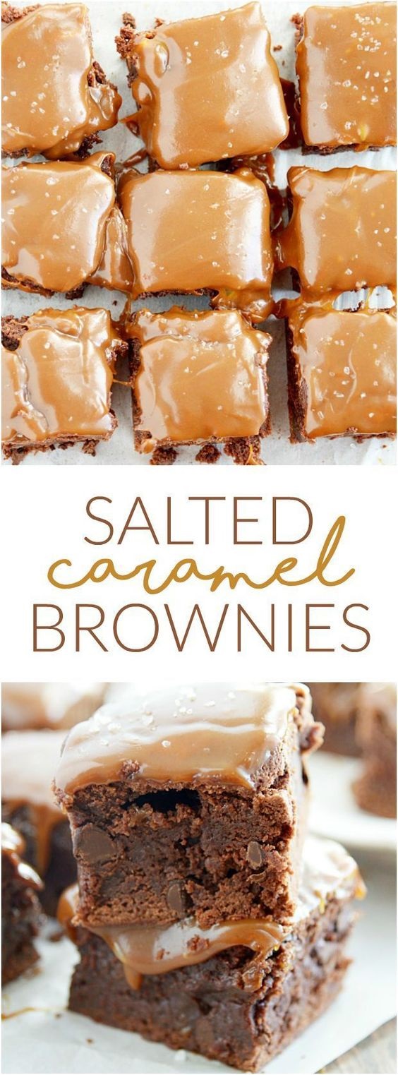 Salted Caramel Brownies