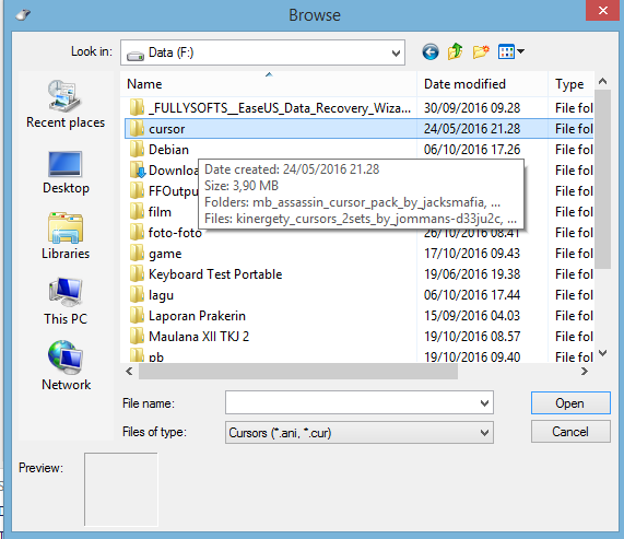 Bagi ilmu: Cara Mengganti Mouse Pointer