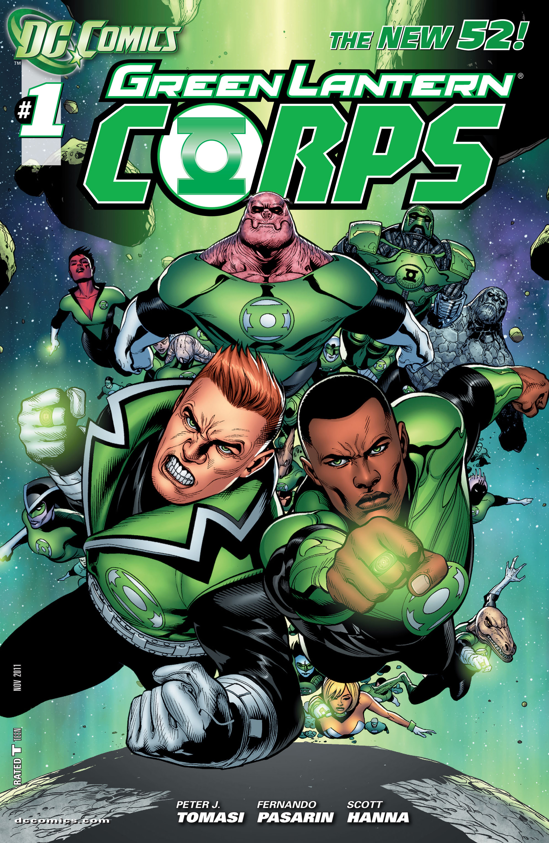 Read online Green Lantern Corps (2011) comic -  Issue #1 - 1