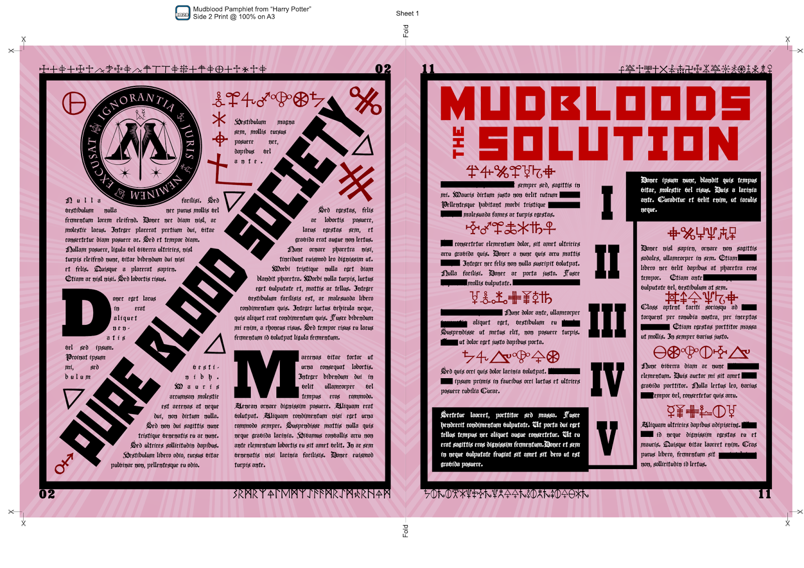 SET DE 3 Stylos Ministère De La Magie - MOM - Boutique Harry Potter