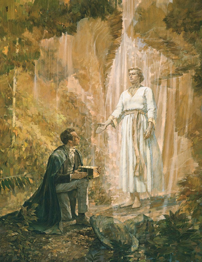 Joseph Smith und der Engel Moroni