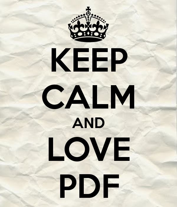 I ♥ PDF