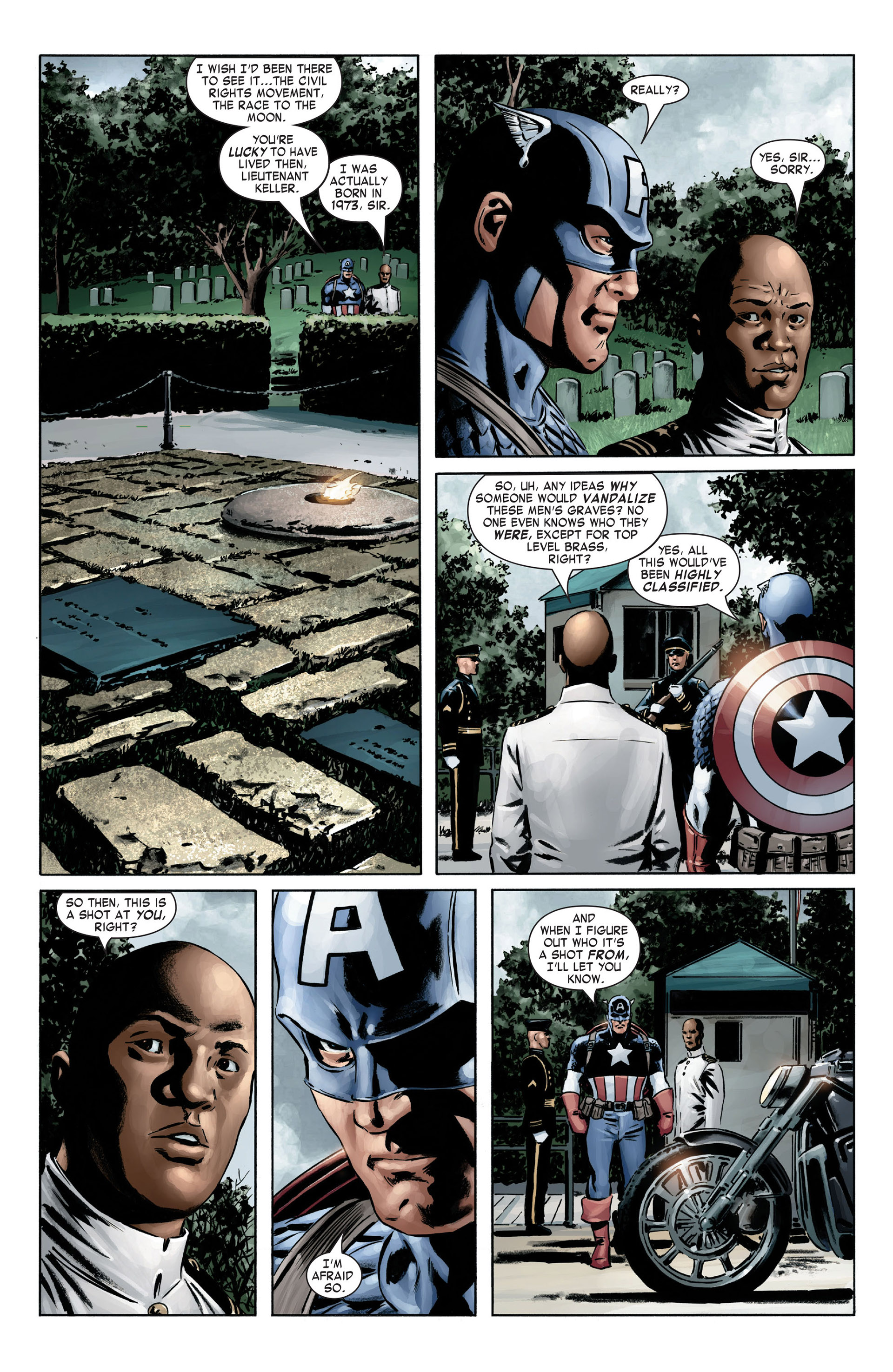 Read online Captain America (2005) comic -  Issue #4 - 13