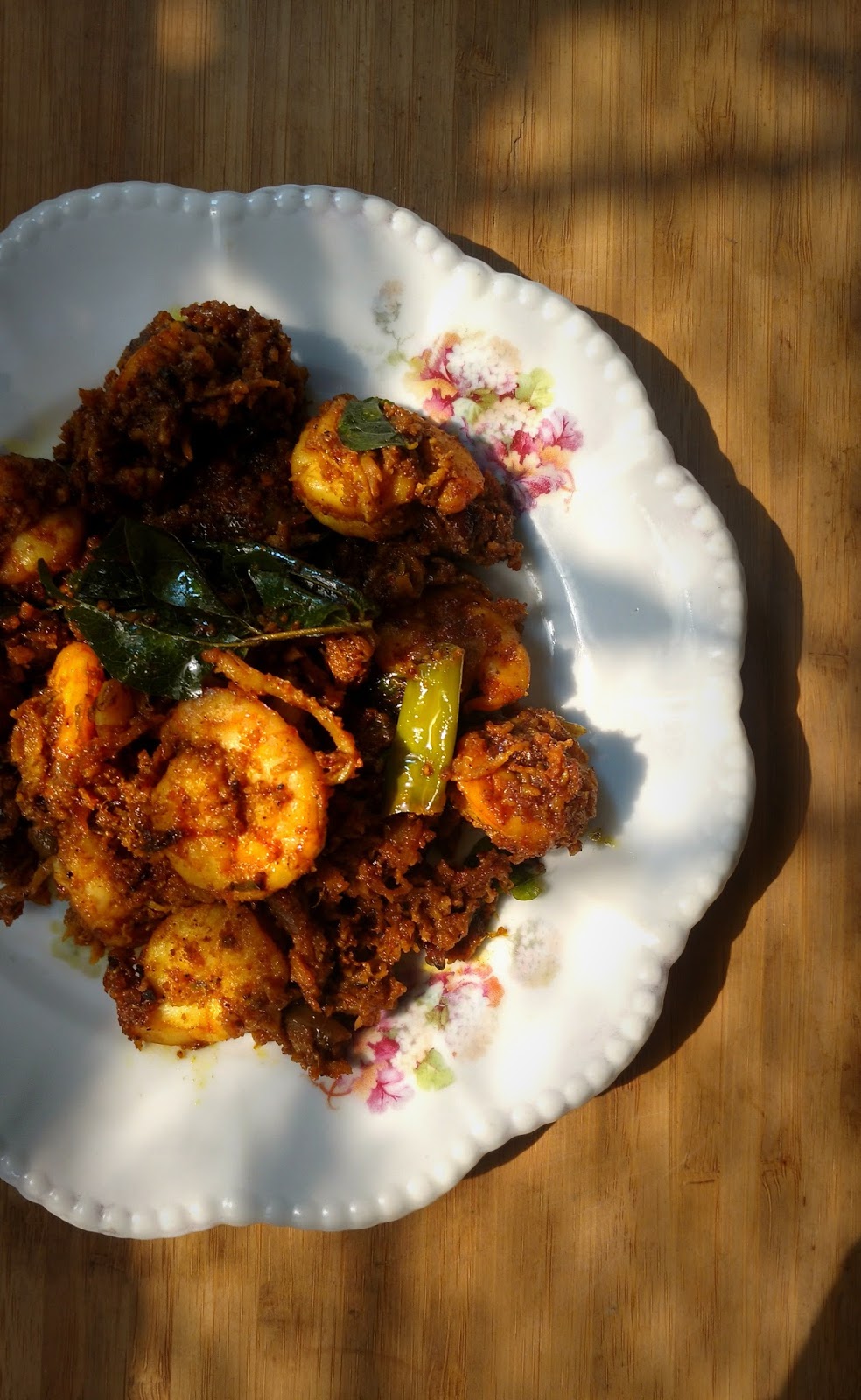 euphoRHEA Kerala Spiced Prawn Fry