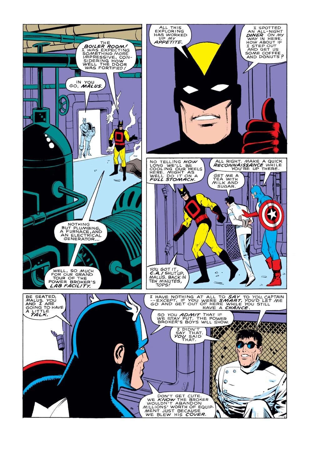 Read online Captain America (1968) comic -  Issue #329 - 3