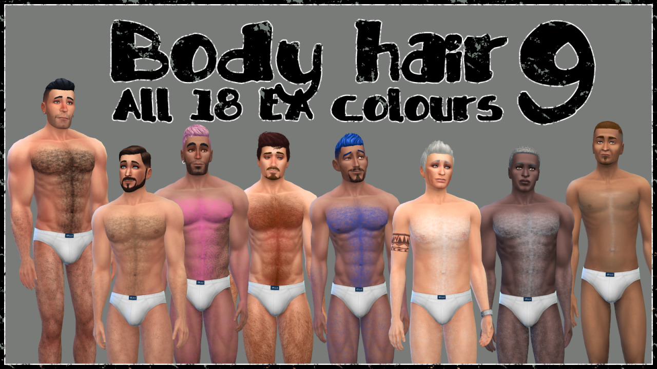 Sims 4 Body Hair Mods