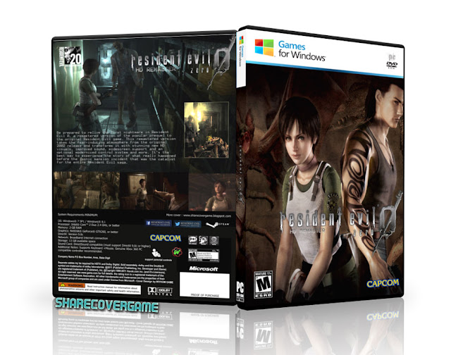 Resident Evil 0 biohazard 0 HD REMASTER - Cover game pc
