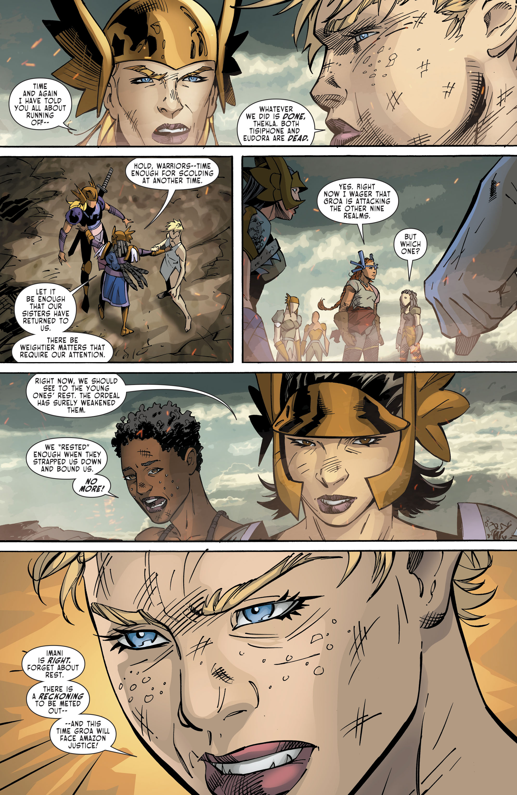 Read online The Odyssey of the Amazons comic -  Issue #6 - 6