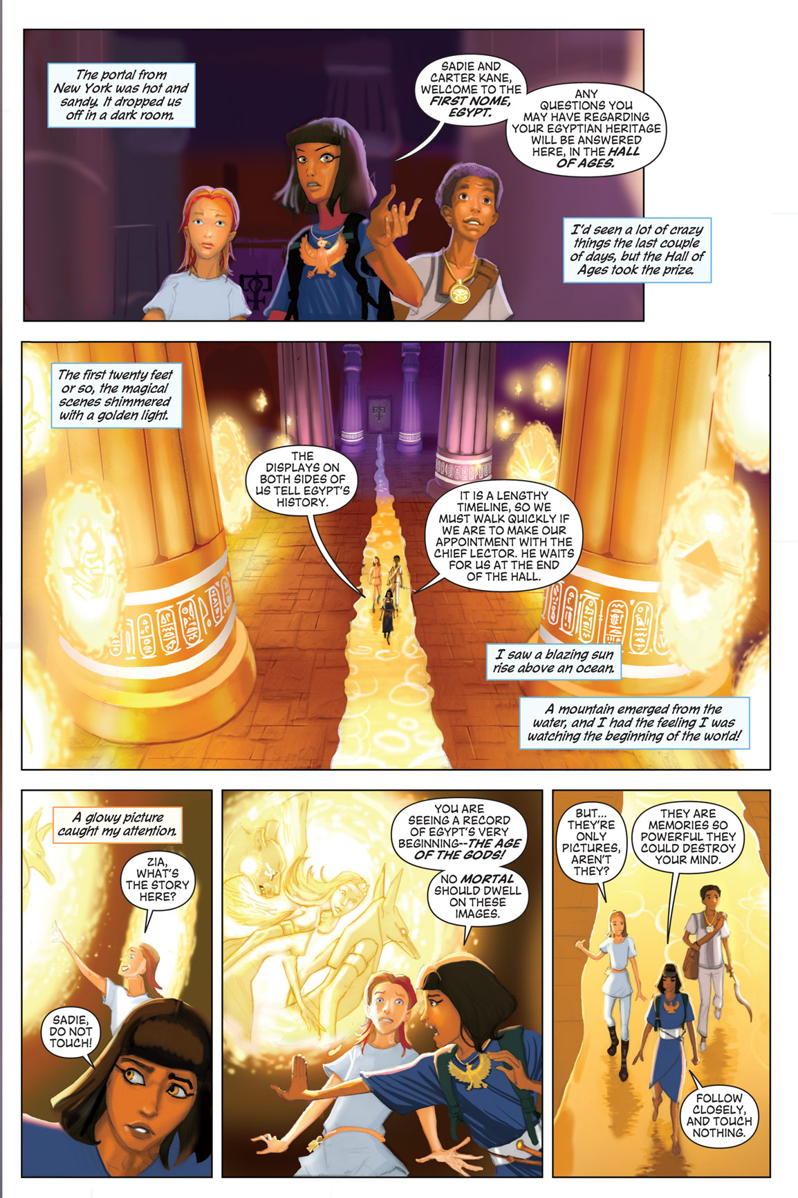 Read online The Kane Chronicles comic -  Issue # TPB 1 - 61