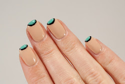 funky french nails crazy samoan caicos essie opi polishes turquoise sand