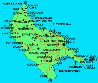 Χωριά της Ζακύνθου στις αρχές δεκαετίας του 1980