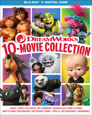 Dreamworks 10 Movie Collection Bluray