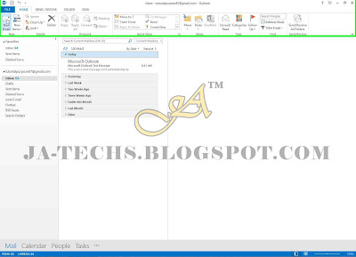 Auto Add Signature in MS Outlook Emails - Step 1