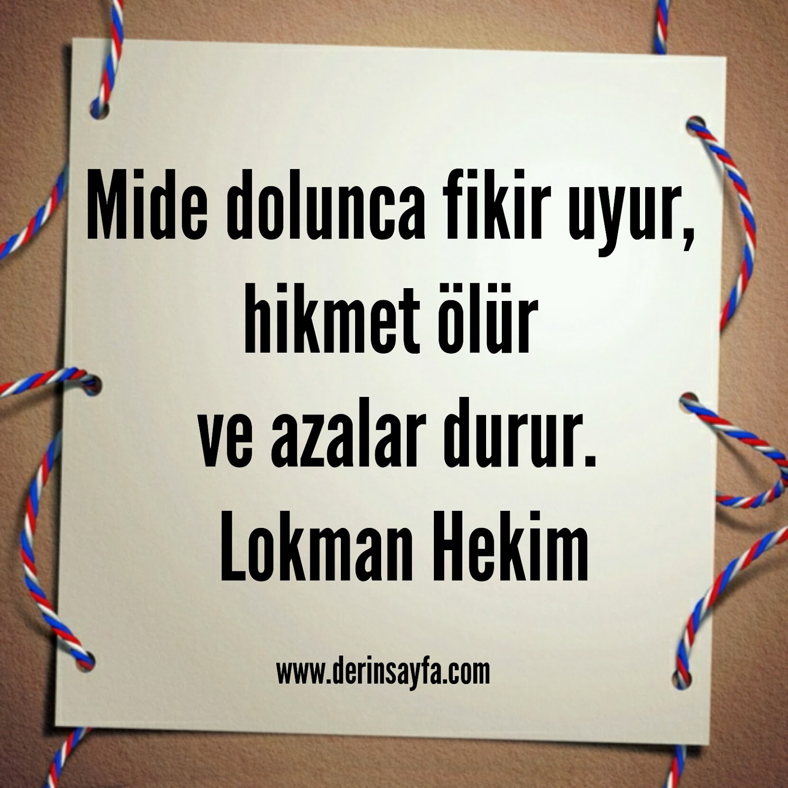 Yemek Sözleri / Resimli / Hadisleri - güzel sözler dini anlamlı sözler