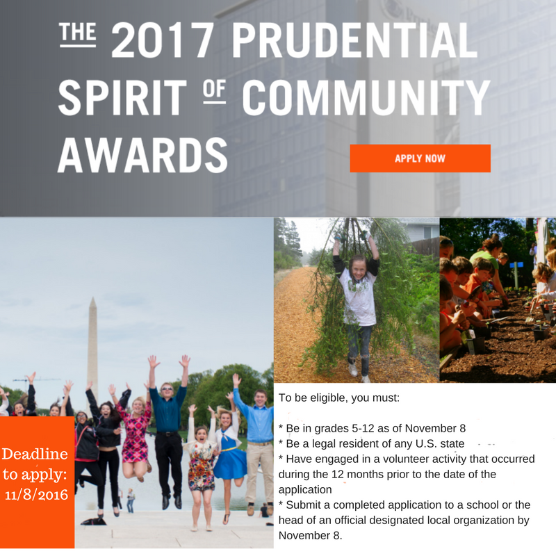 Viking Update Prudential Spirit of the Community Award