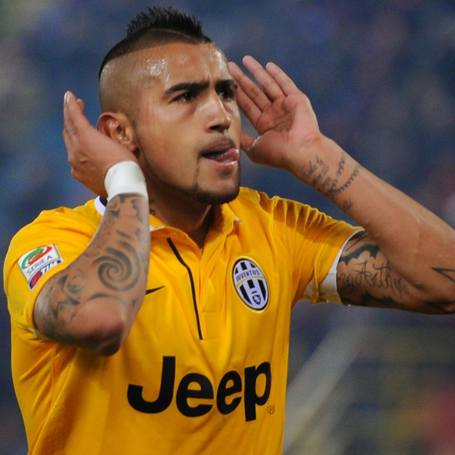 Arturo Vidal Tattoos Arturo Vidal Tattoo World Football Player