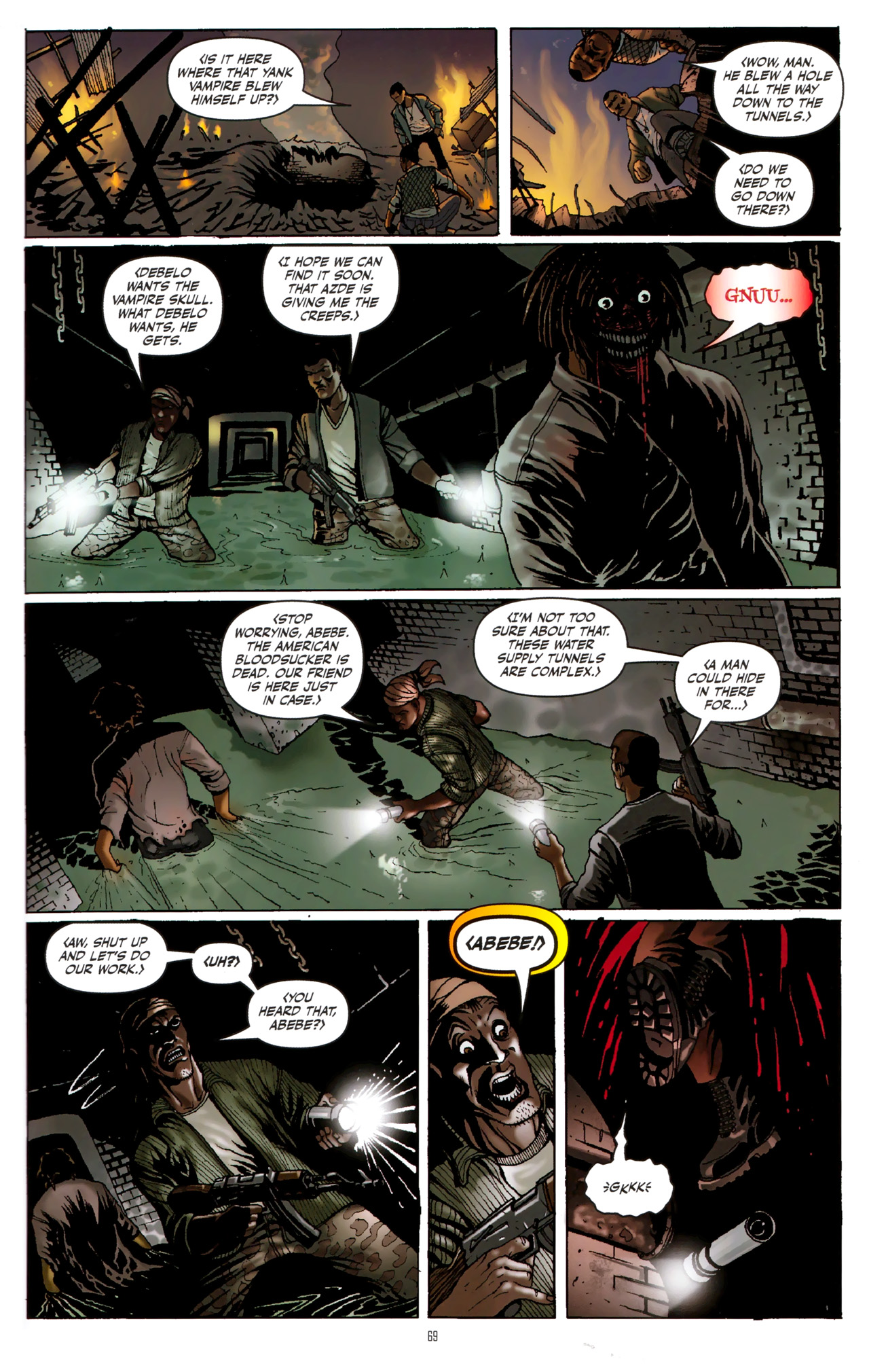 Read online CVO : Covert Vampiric Operations -- 100-Page Spectacular comic -  Issue # TPB - 70