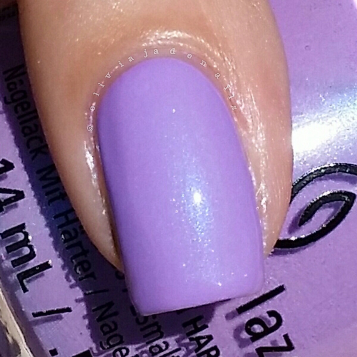 China Glaze Let's Jam swatched by Olivia Jade Nails