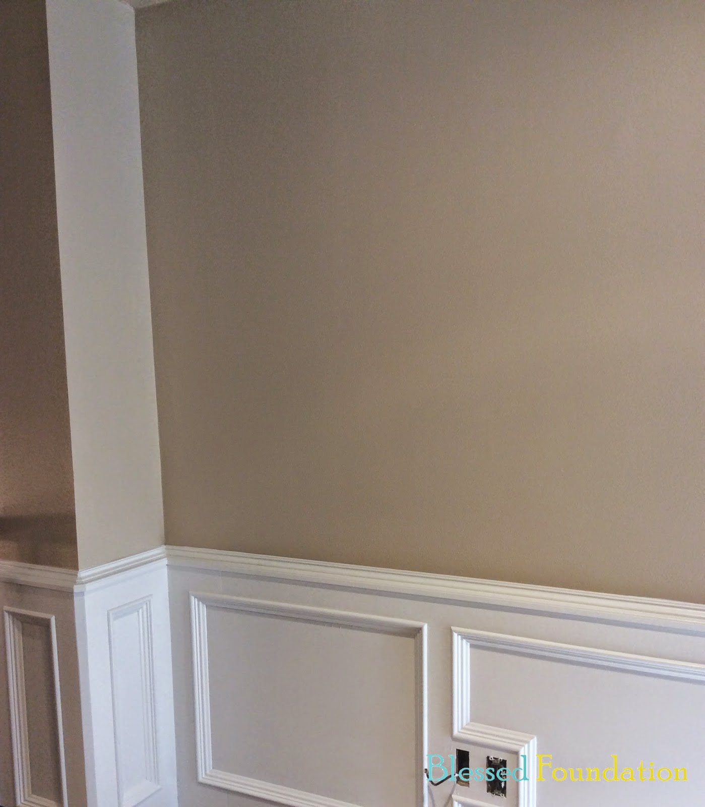 Blessed Foundation: Post 23: Wainscoting