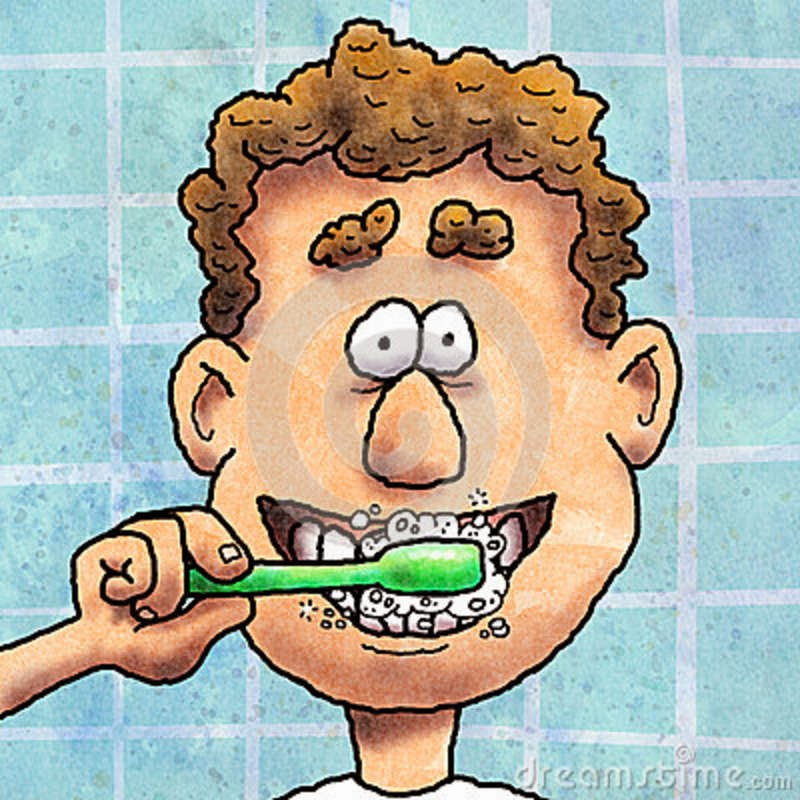 brushing teeth clipart - photo #44