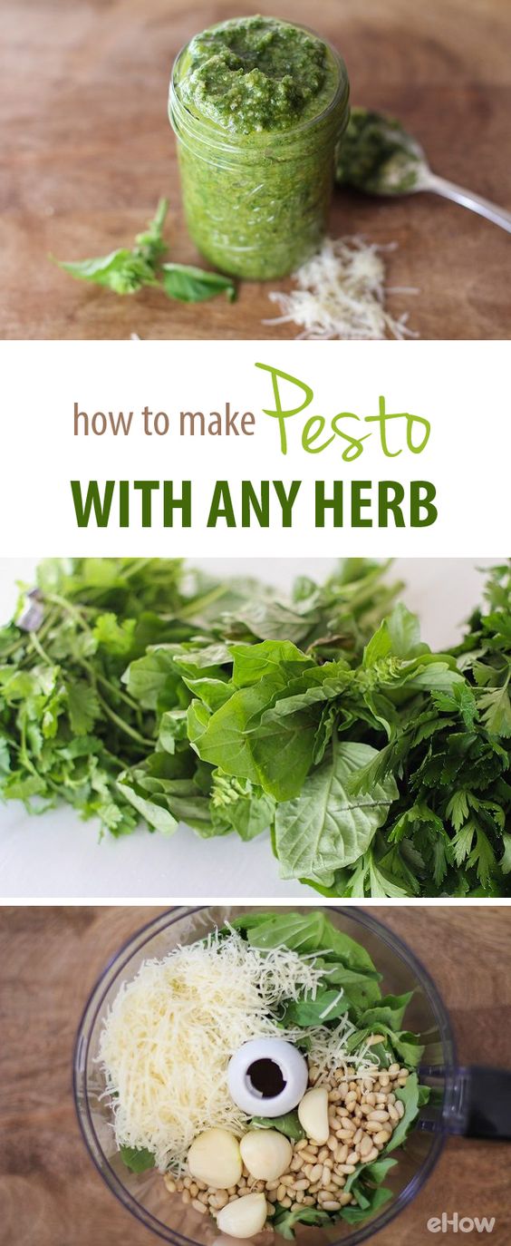 How to Make Pesto With Any Herb