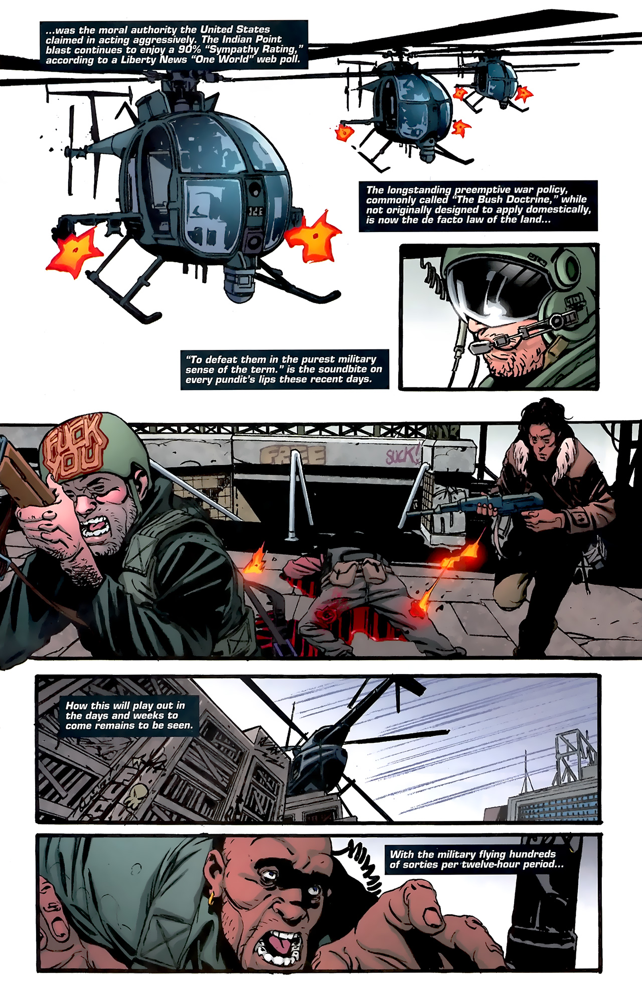 Read online DMZ (2006) comic -  Issue #52 - 4