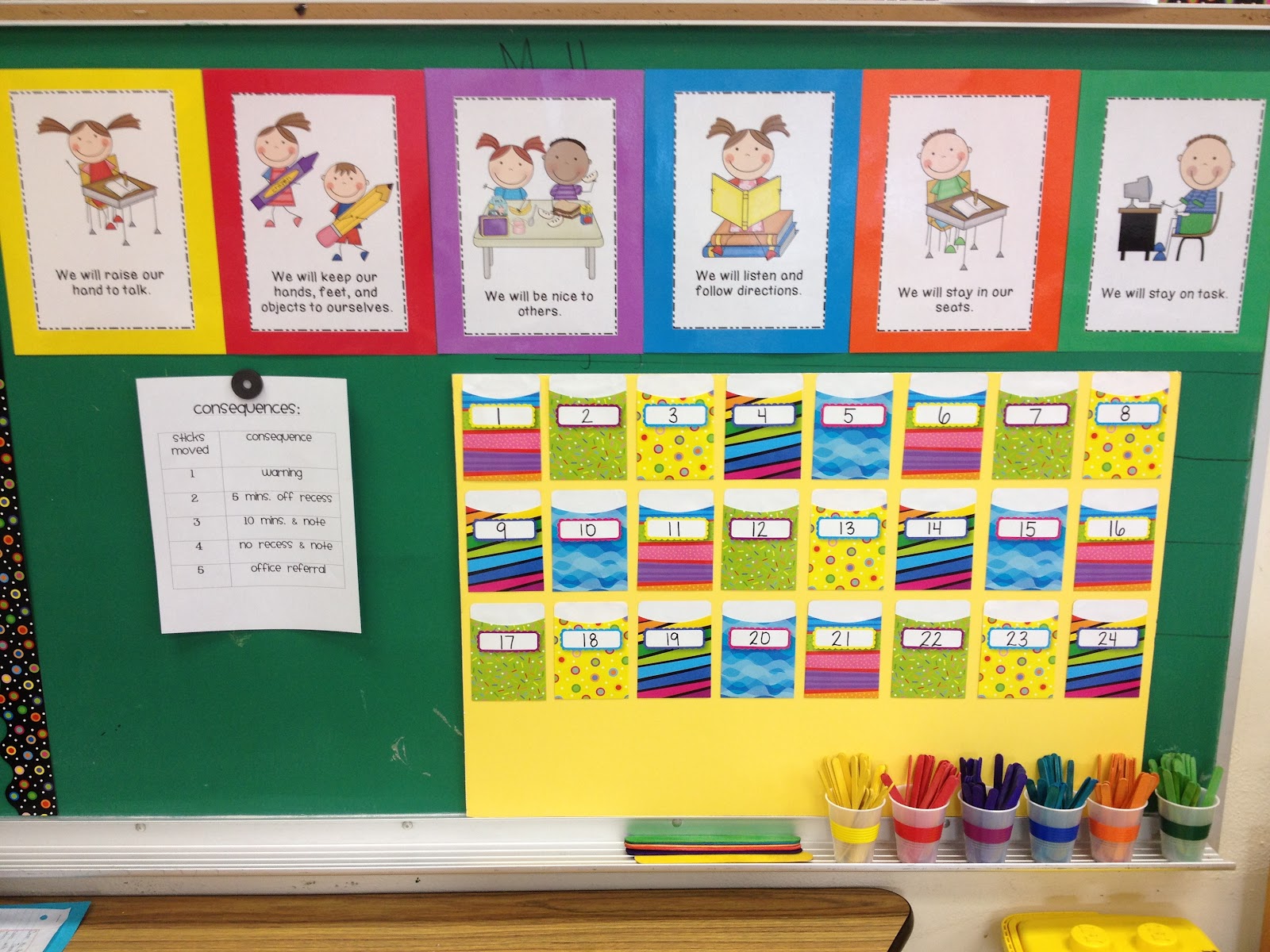 Preschool classroom behavior management