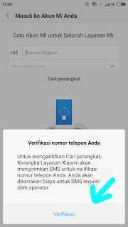 Gambar 16. Klik Verifikasi