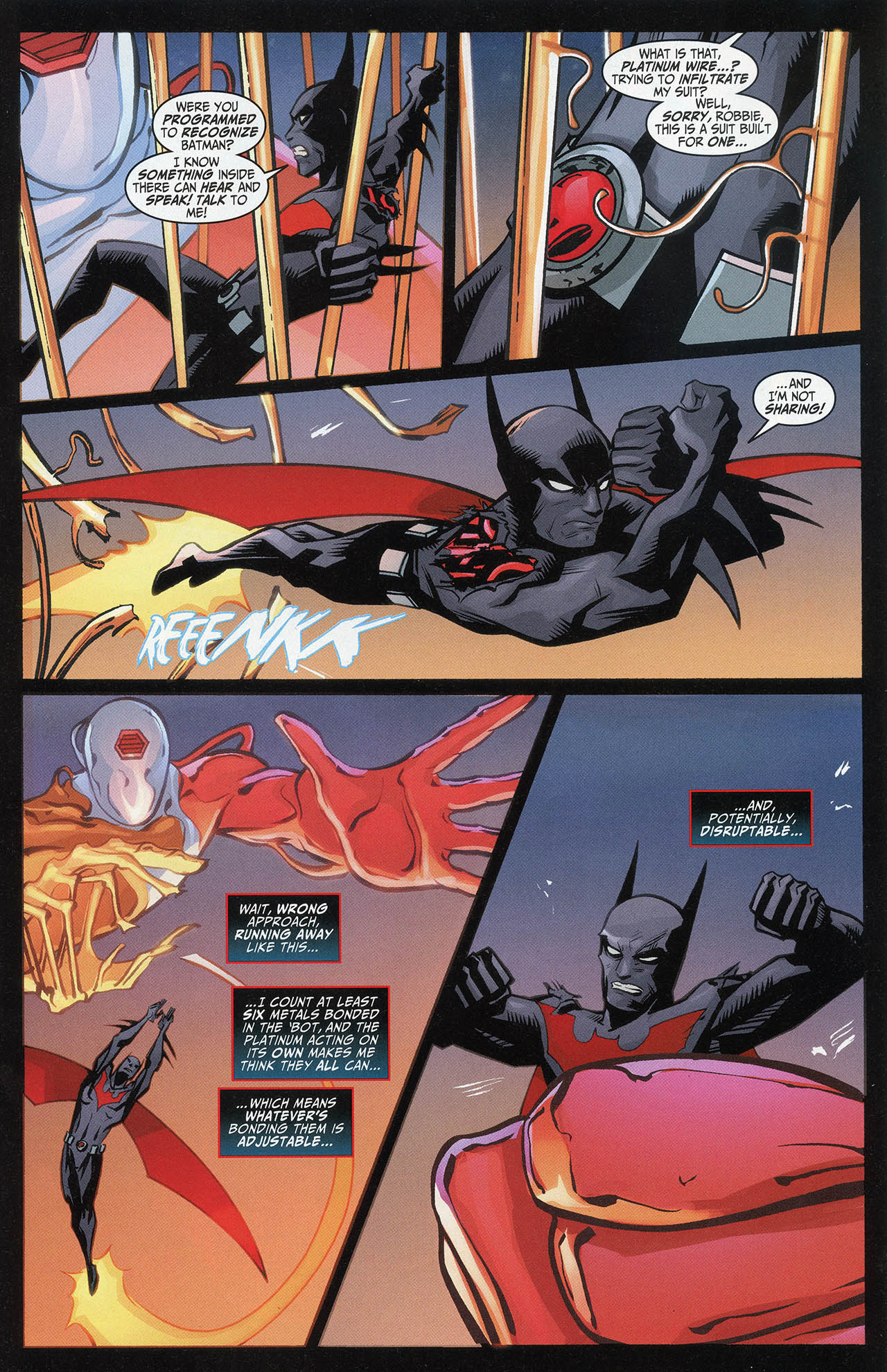 Read online Batman Beyond Unlimited comic -  Issue #17 - 22