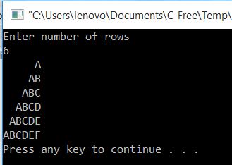 All C Programs: Miscellaneous Pattern Programs in C