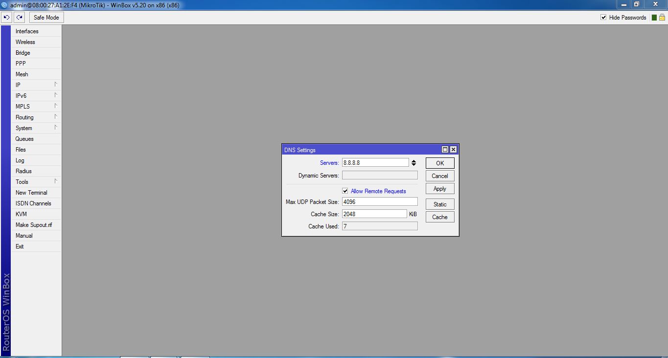 Routing Mikrotik via Winbox - Tole Innovator