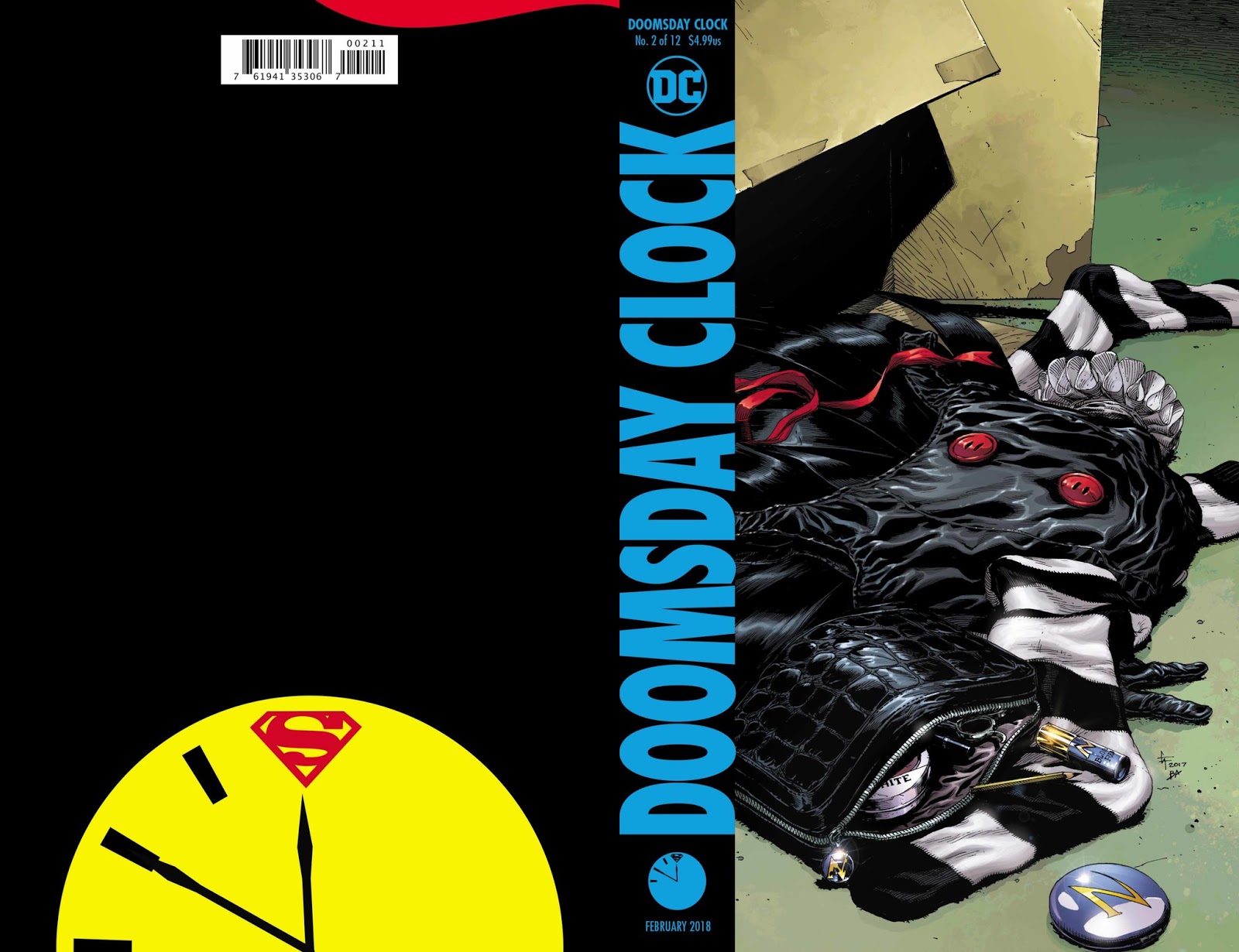 Weird Science DC Comics: Doomsday Clock #2 Review and *SPOILERS*