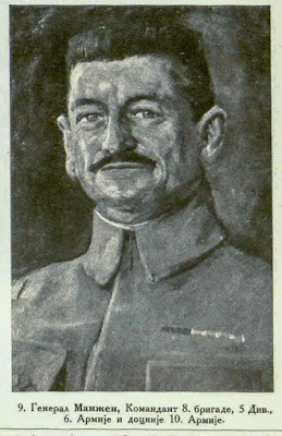 General Mangin, Commandant of the 8th Brigade, 5th Division, 6th Army and later 10th Army