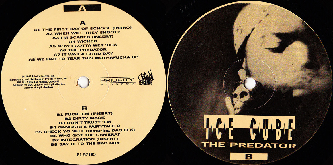 Hip-Hop Nostalgia: Ice Cube The Predator (Press Kit, 1992)