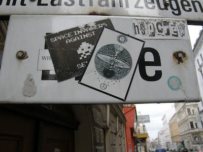 Austria, Ausztria, Bécs, falfirka, graffiti, stencil, Vienna, vizuális környezetszennyezés, Wien, Österreich, 