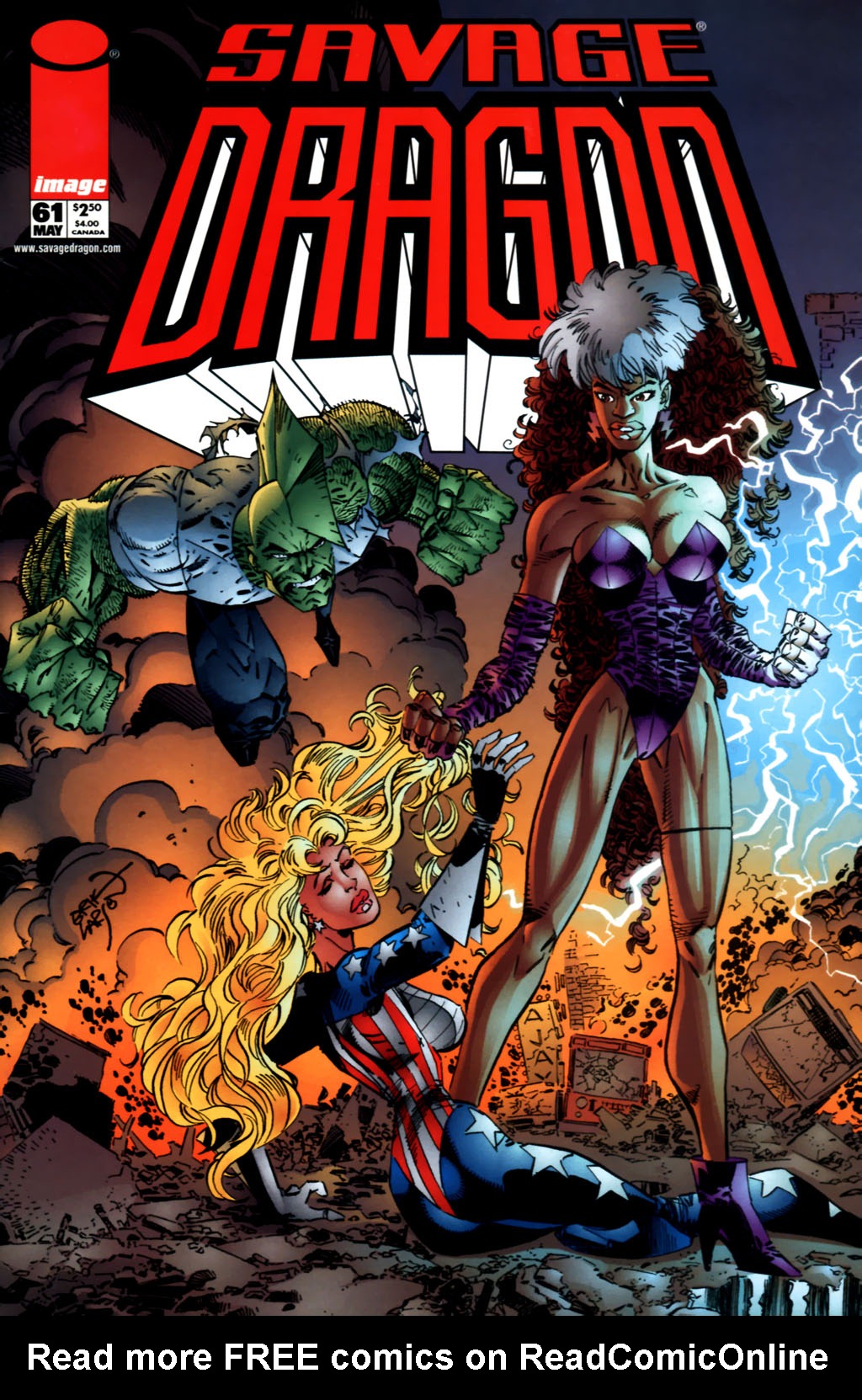 Read online The Savage Dragon (1993) comic -  Issue #61 - 1