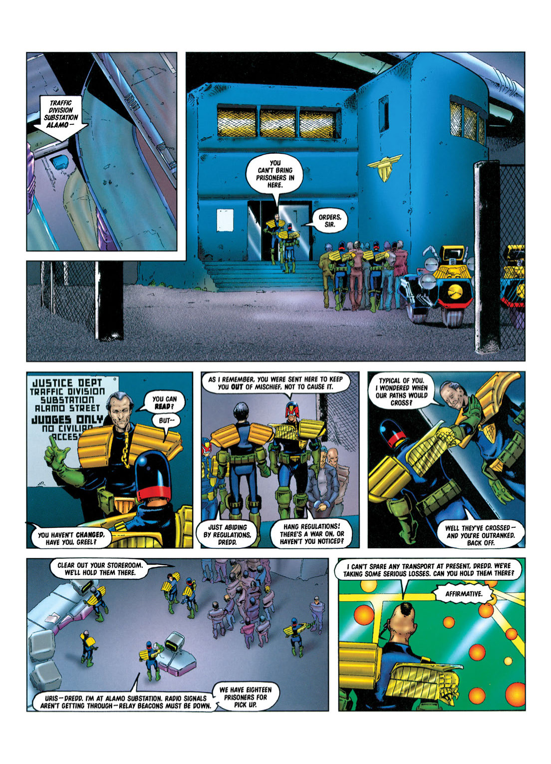 Read online Judge Dredd: The Complete Case Files comic -  Issue # TPB 25 - 79