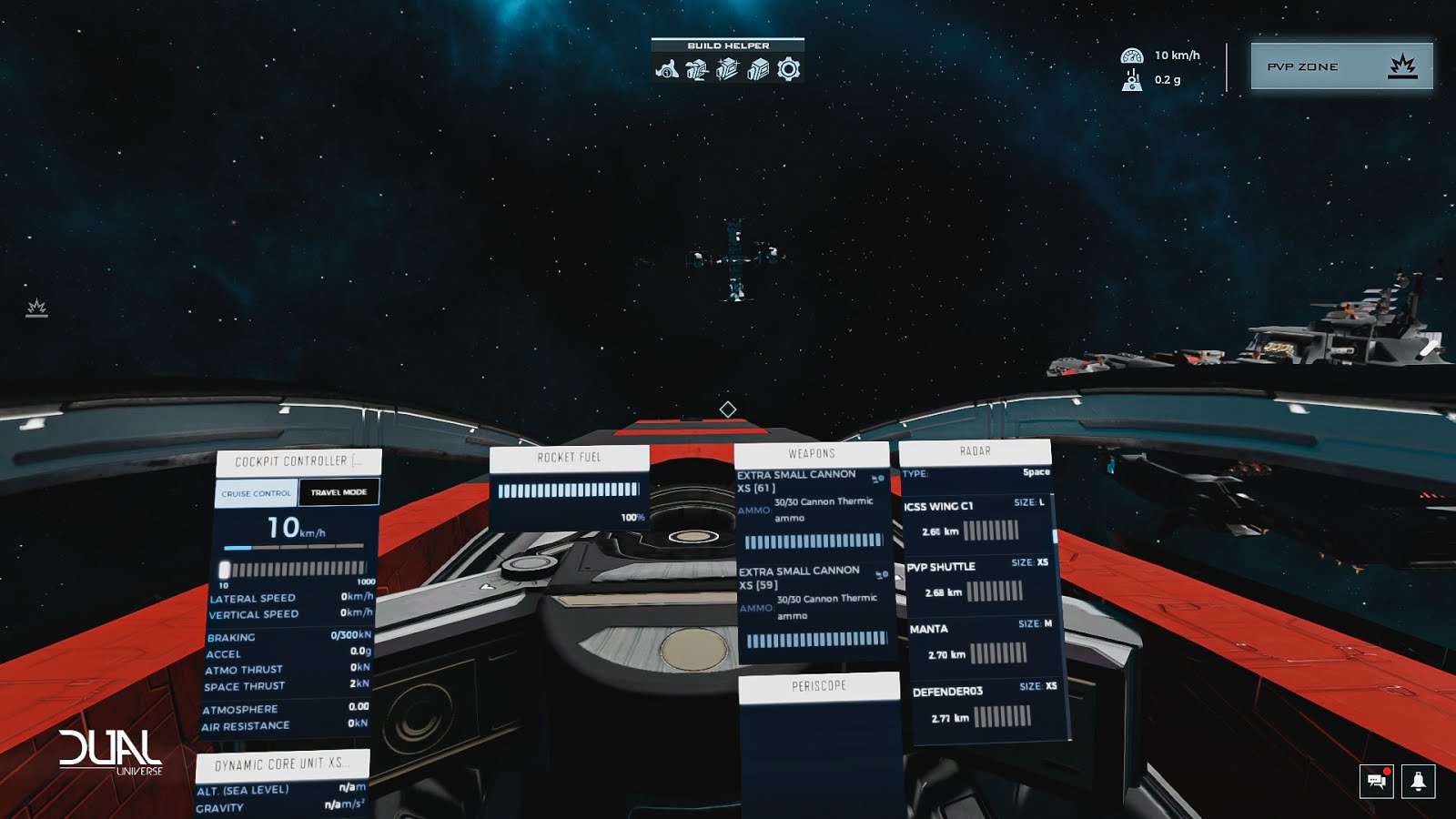 Dual Universe PvP Multiplayer Review! Game Review