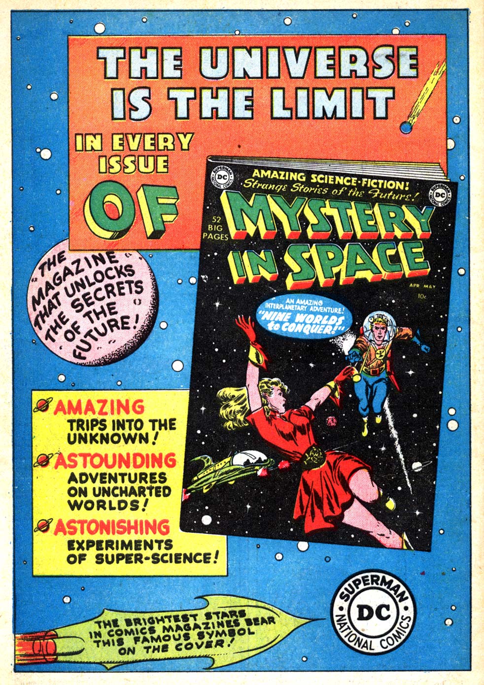 Read online Strange Adventures (1950) comic -  Issue #8 - 50
