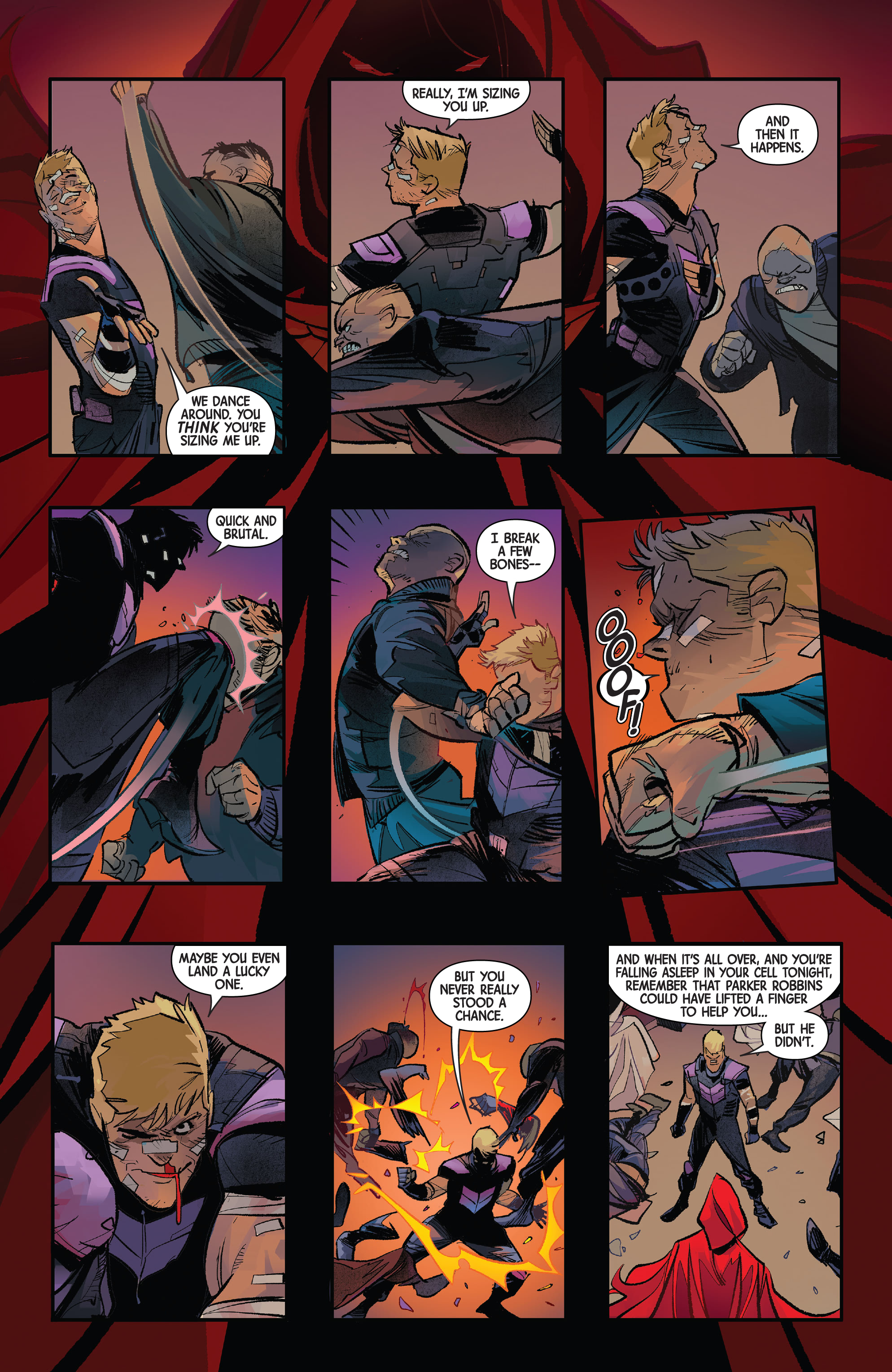 Read online Hawkeye: Freefall comic -  Issue #5 - 14