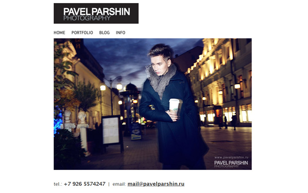 Photographer Pavel Parshin